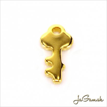 Prívesok Kľúčik CHIRURGICKÁ OCEĽ 6x13mm, 1ks (CH1177g)